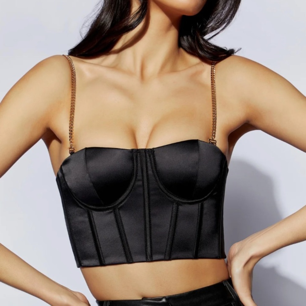 Zaful bustier top
